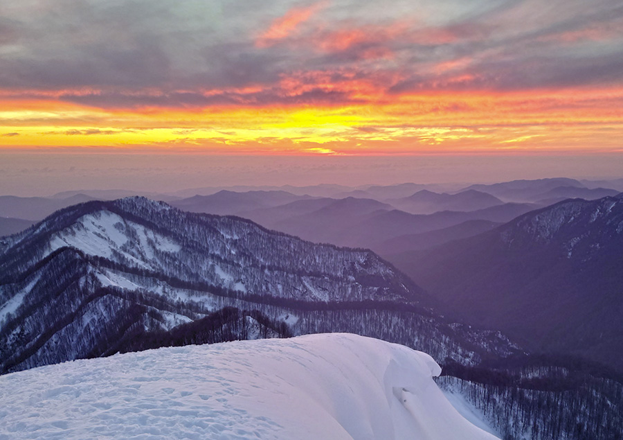 Вершина Амуко за день Вершина Амуко за день