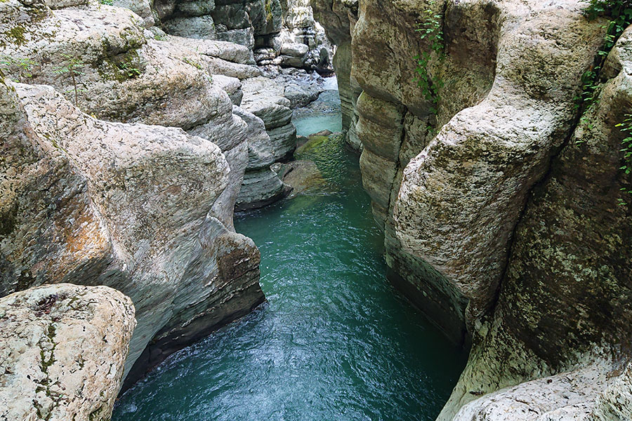 Каньон реки Восточная Хоста Каньон реки Хоста